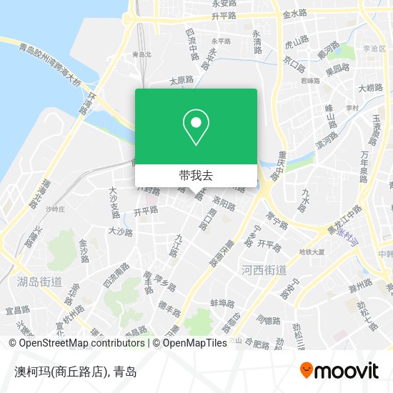 澳柯玛(商丘路店)地图