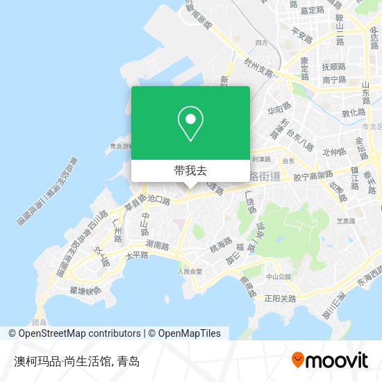 澳柯玛品·尚生活馆地图