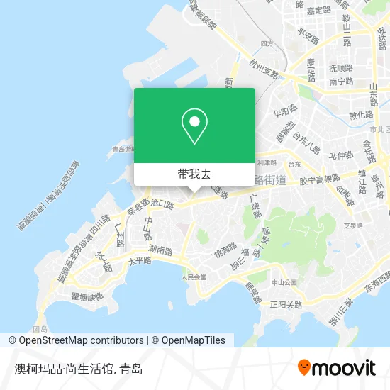 澳柯玛品·尚生活馆地图