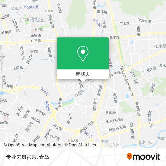 专业去斑祛痘地图