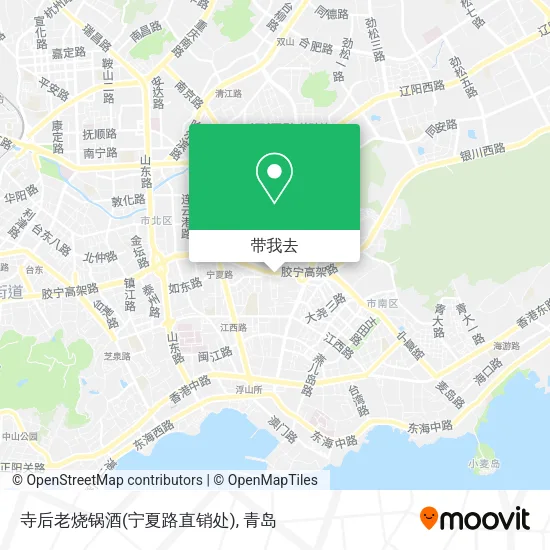 寺后老烧锅酒(宁夏路直销处)地图