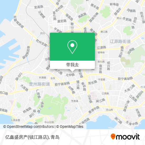 亿鑫盛房产(镇江路店)地图