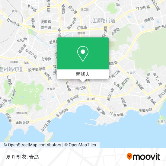 夏丹制衣地图