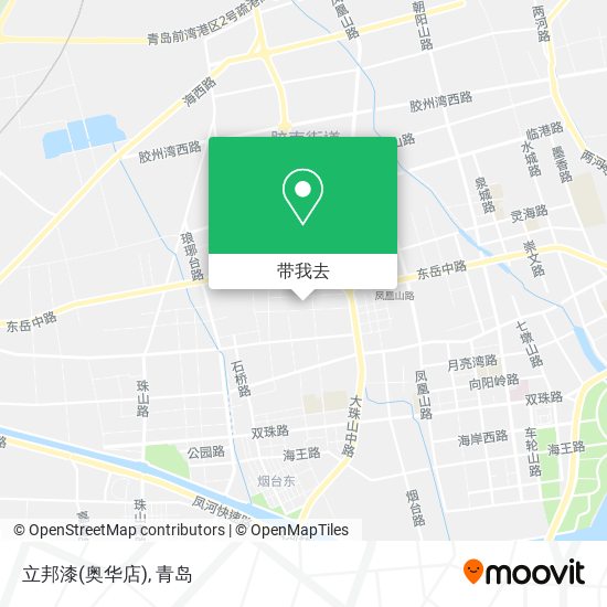 立邦漆(奥华店)地图