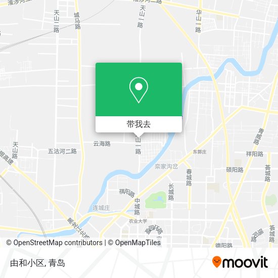 由和小区地图