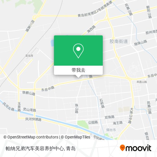 帕纳兄弟汽车美容养护中心地图