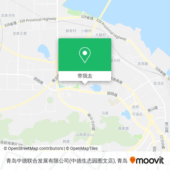 青岛中德联合发展有限公司(中德生态园图文店)地图