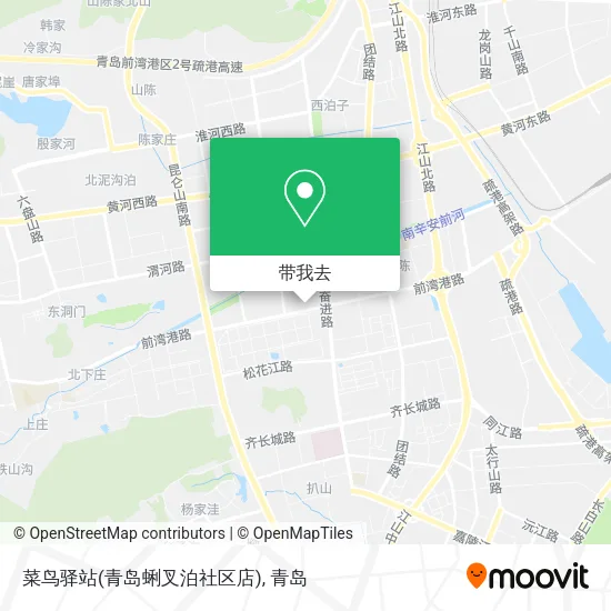 菜鸟驿站(青岛蜊叉泊社区店)地图