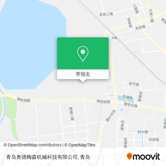 青岛奥德梅森机械科技有限公司地图