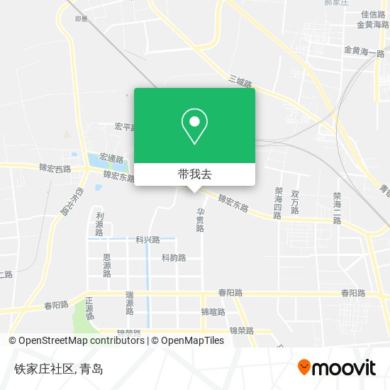 铁家庄社区地图