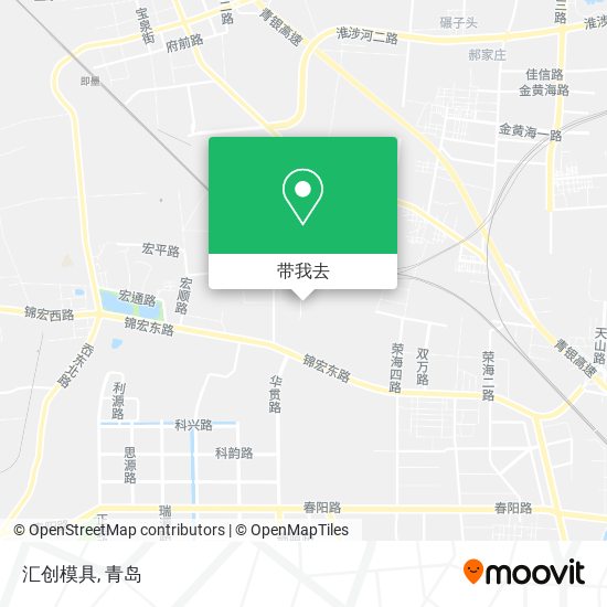 汇创模具地图