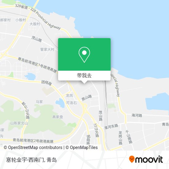 塞轮金宇-西南门地图