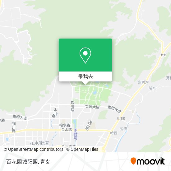 百花园城阳园地图