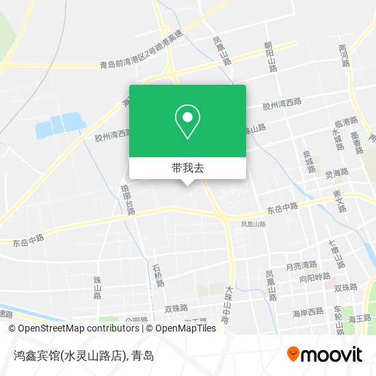 鸿鑫宾馆(水灵山路店)地图