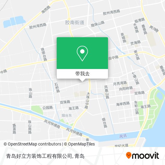 青岛好立方装饰工程有限公司地图