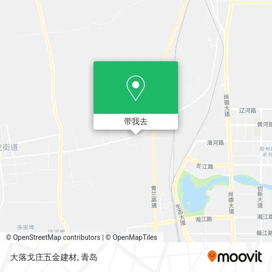 大落戈庄五金建材地图