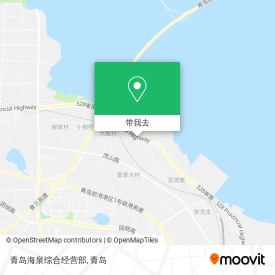 青岛海泉综合经营部地图