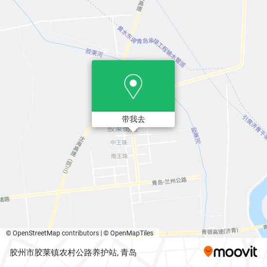 胶州市胶莱镇农村公路养护站地图