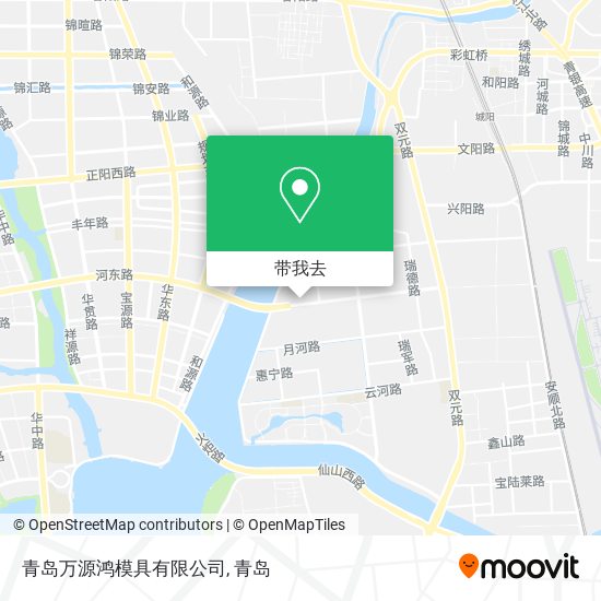 青岛万源鸿模具有限公司地图