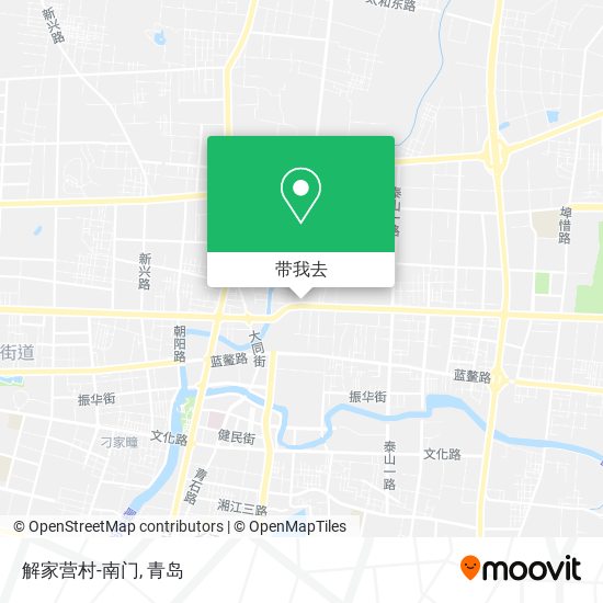 解家营村-南门地图