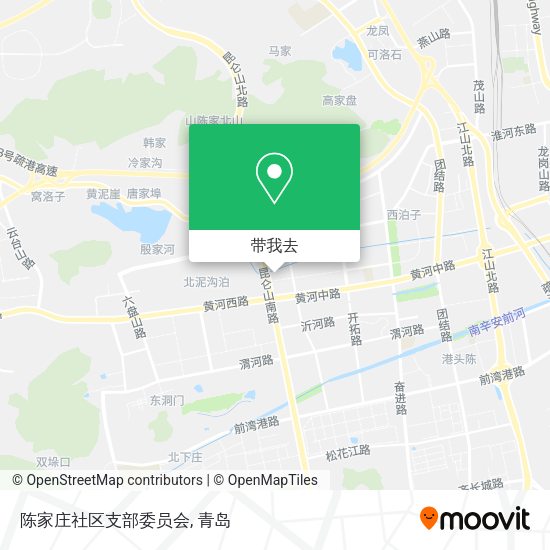 陈家庄社区支部委员会地图