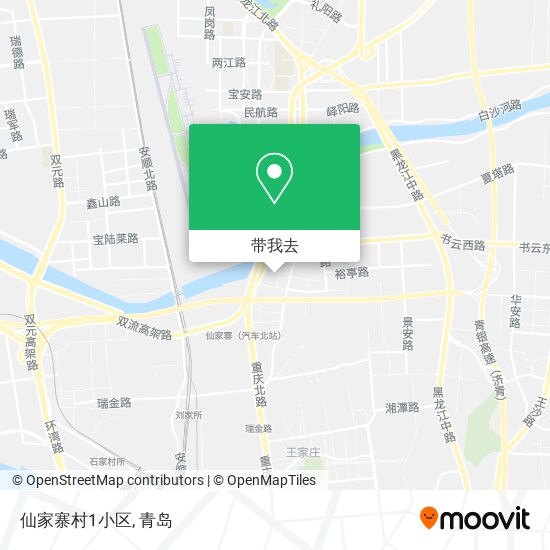 仙家寨村1小区地图