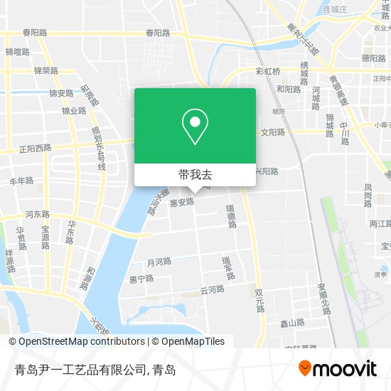 青岛尹一工艺品有限公司地图