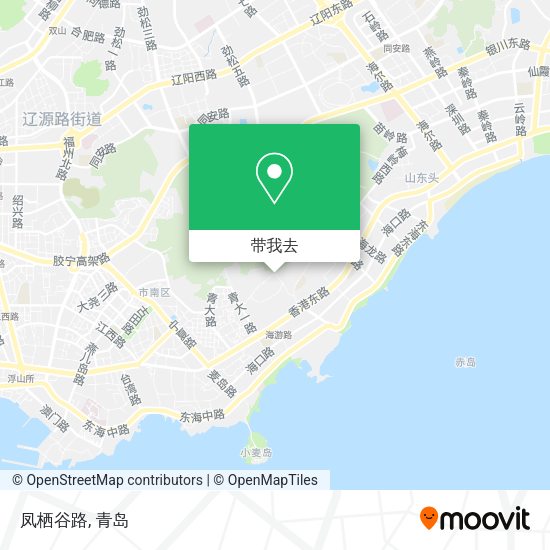 凤栖谷路地图