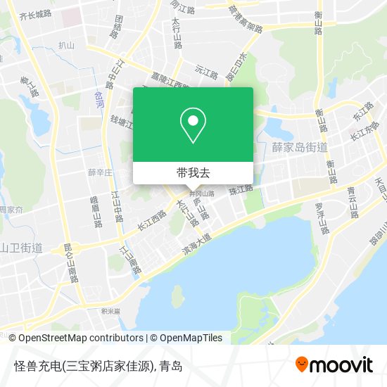 怪兽充电(三宝粥店家佳源)地图
