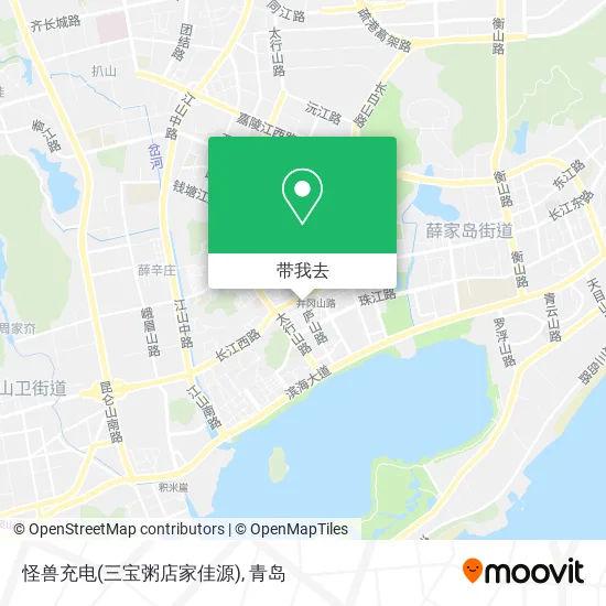 怪兽充电(三宝粥店家佳源)地图
