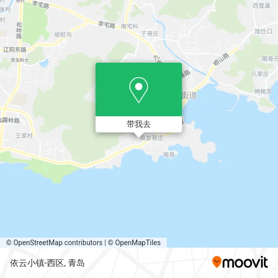 依云小镇-西区地图