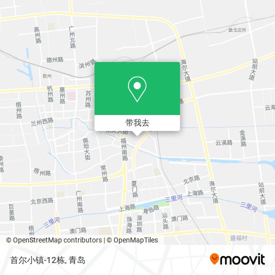 首尔小镇-12栋地图