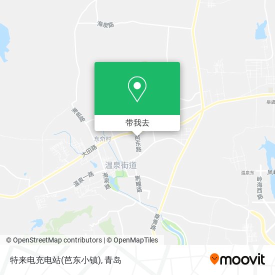 特来电充电站(芭东小镇)地图