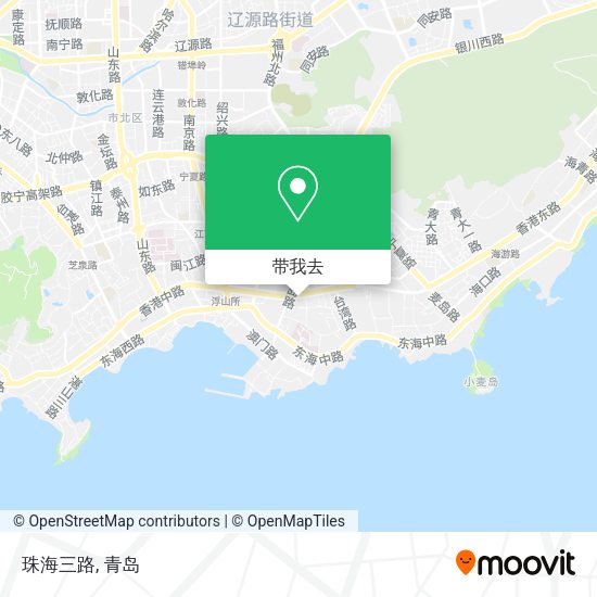 珠海三路地图
