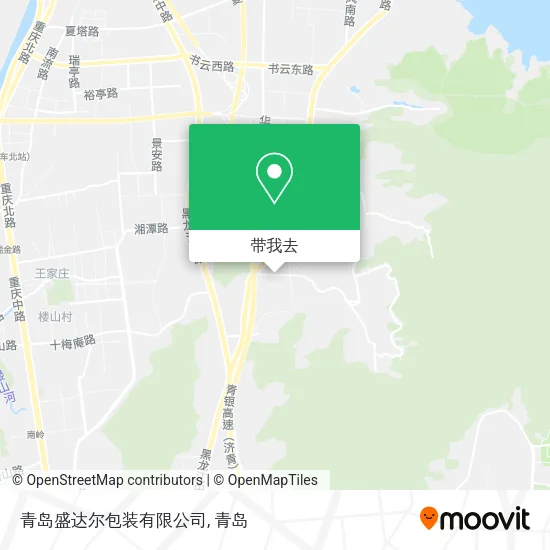 青岛盛达尔包装有限公司地图