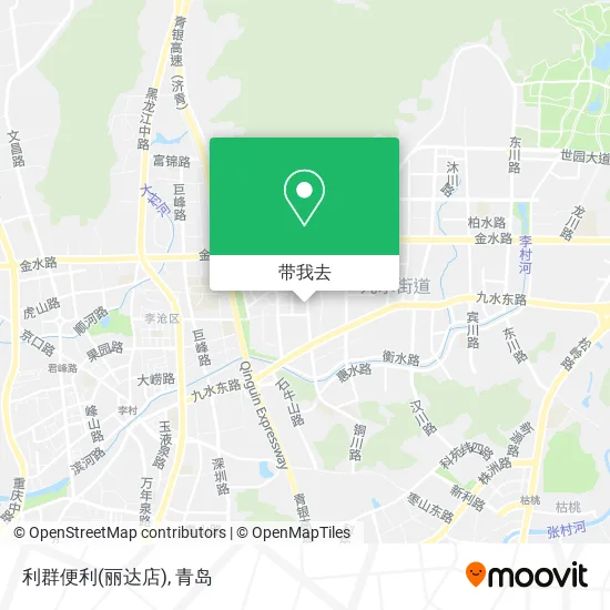 利群便利(丽达店)地图