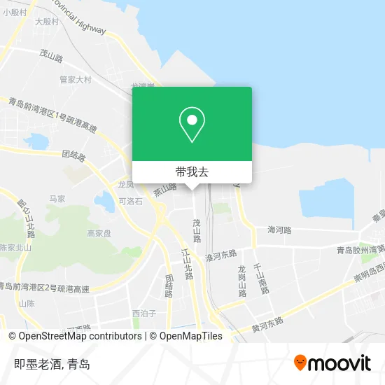 即墨老酒地图