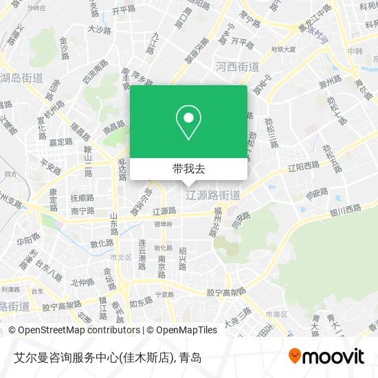 艾尔曼咨询服务中心(佳木斯店)地图