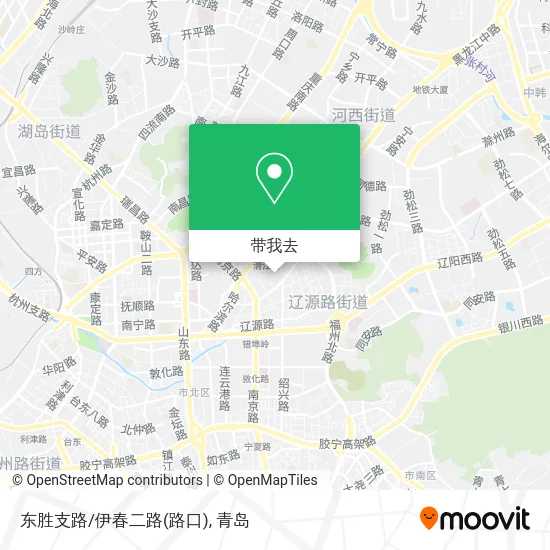 东胜支路/伊春二路(路口)地图