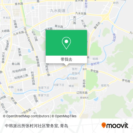 中韩派出所张村河社区警务室地图