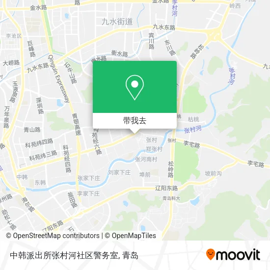 中韩派出所张村河社区警务室地图