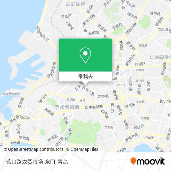 营口路农贸市场-东门地图