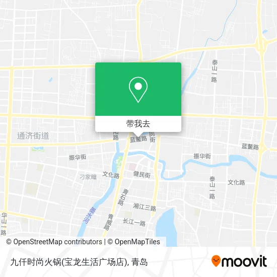 九仟时尚火锅(宝龙生活广场店)地图