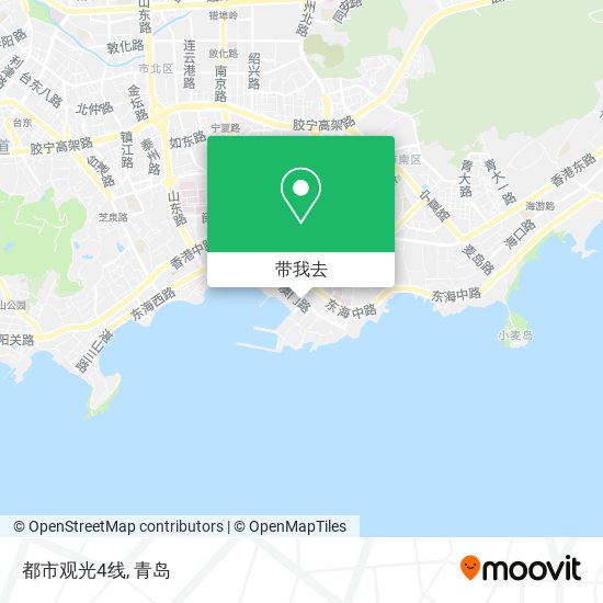都市观光4线地图