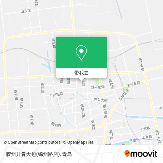胶州开春大包(锦州路店)地图