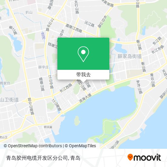青岛胶州电缆开发区分公司地图