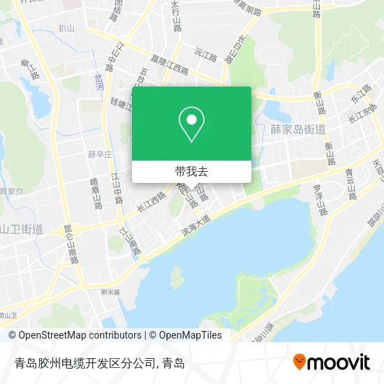 青岛胶州电缆开发区分公司地图