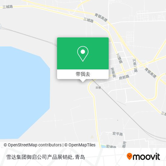 雪达集团御启公司产品展销处地图