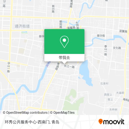 环秀公共服务中心-西南门地图