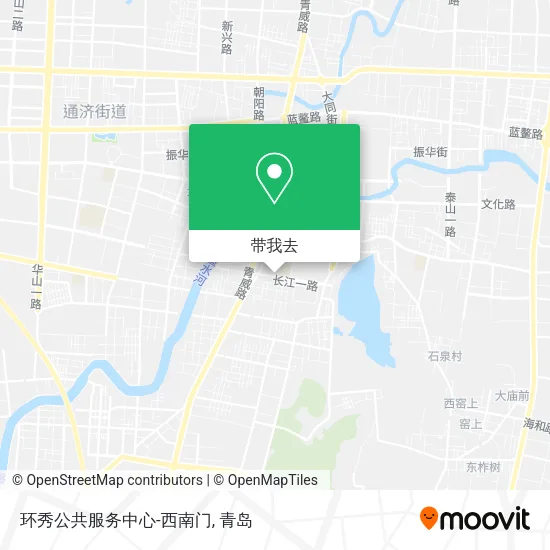 环秀公共服务中心-西南门地图